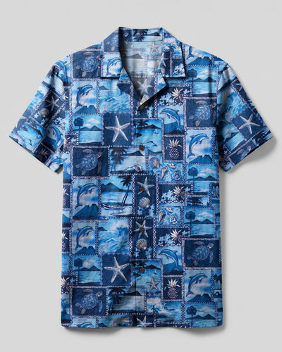 ISLAND OCEAN CAMP SHIRT - TYQY2907263