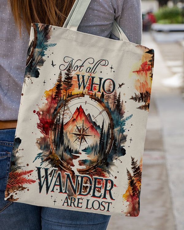 NOT ALL WHO WANDER ARE LOST TOTE BAG - TY1605233