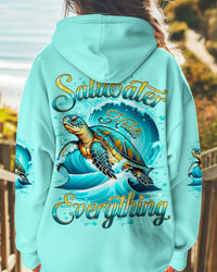 SALTWATER HEALS EVERYTHING TURTLE ALL OVER PRINT - TYQY1810241