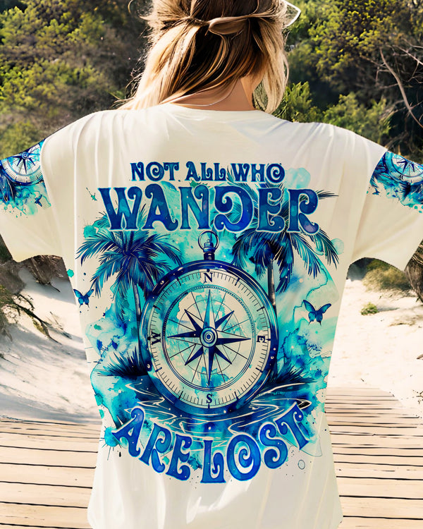 NOT ALL WHO WANDER ARE LOST BEACH ALL OVER PRINT - TY1803242