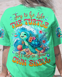 TRY TO BE LIKE THE TURTLE ALL OVER PRINT - TYQY2405243