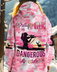 PRETTY IN PINK HUNTING ALL OVER PRINT - TYQY2510242