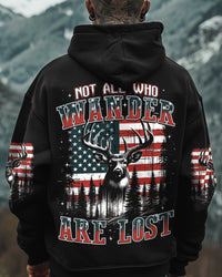 NOT ALL WHO WANDER ARE LOST DEER ALL OVER PRINT - TYQY0911243