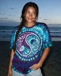 YIN YANG JELLYFISH OCEAN ALL OVER PRINT - RI2707261
