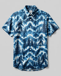 BIGFOOT MOUNTAIN SEAMLESS BUTTON-DOWN COLLAR  SHIRT  - TLNT0207261
