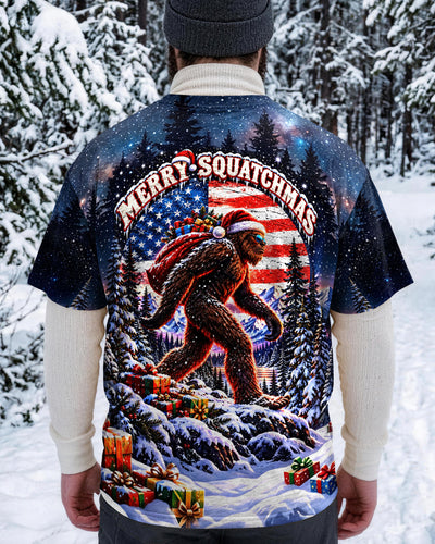 MERRY SQUATCHMAS BIGFOOT SANTA CHRISTMAS ALL OVER PRINT - TLNT1010261