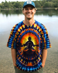 KAYAK CHASING SUNSET DOG ALL OVER PRINT  - TLNT1507265