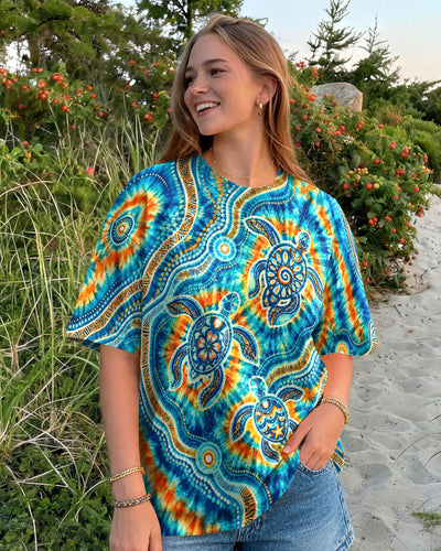 OCEAN SOUL TURTLE ALL OVER PRINT  - TLNT2609261