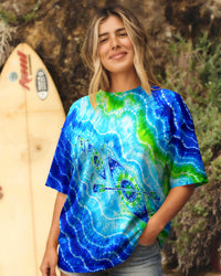 KAYAK TIDAL FLOW ALL OVER PRINT  - TLNT2307262