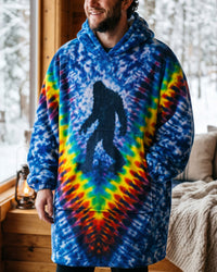 BIGFOOT BURST FLEECE BLANKET HOODIE  - TLNO2710261