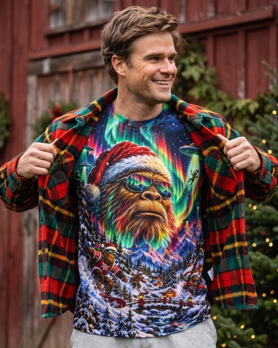AURORA BIGFOOT WINTER CHRISTMAS ALL OVER PRINT - TLNO0710262