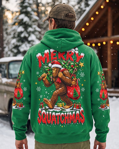 MERRY SQUATCHMAS BIGFOOT CHRISTMAS ALL OVER PRINT - TLNO0710261