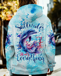 SALTWATER HEALS EVERYTHING DOLPHIN ALL OVER PRINT - TYTM1009241
