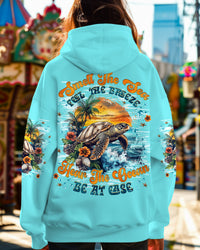 SMELL THE SEA FEEL THE BREEZE TURTLE ALL OVER PRINT - TYTM0712244