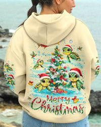 MERRY CHRISTMAS TURTLE ALL OVER PRINT - YHLN2510243