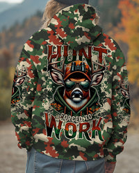 BORN TO HUNT DEER CAMO ALL OVER PRINT - TYTM1107253