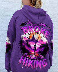 MY BROOM BROKE SO NOW HALLOWEEN HIKING ALL OVER PRINT - TYTM1808231