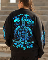 AND INTO THE OCEAN I GO TURTLE ALL OVER PRINT - TYTM1701253