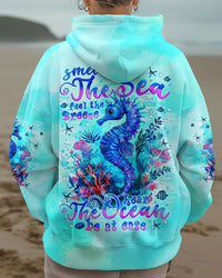 SMELL THE SEA FEEL THE BREEZE SEAHORSE ALL OVER PRINT - TYTM2012244