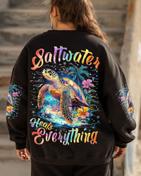 (HOT DEAL) SALTWATER HEALS EVERYTHING TURTLE ALL OVER PRINT - TYTM0412243
