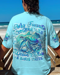 MY FAVORITE COLORS ARE OCEAN BLUE AND SANDY WHITE ALL OVER PRINT - TYTM0608243