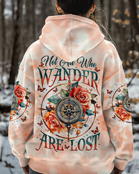 NOT ALL WHO WANDER ARE LOST COMPASS ALL OVER PRINT - TYTM2511242