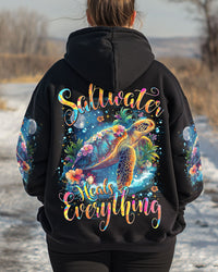SALTWATER HEALS EVERYTHING TURTLE ALL OVER PRINT - TYTM1112244