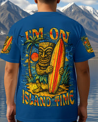 I'M ON ISLAND TIME TIKI ALL OVER PRINT - YHHN1807253