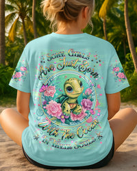 SOME GIRLS ARE JUST BORN TURLTE ALL OVER PRINT - YHHG1107254