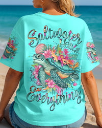 SALTWATER HEALS EVERYTHING TURTLE ALL OVER PRINT - TYQY2005254