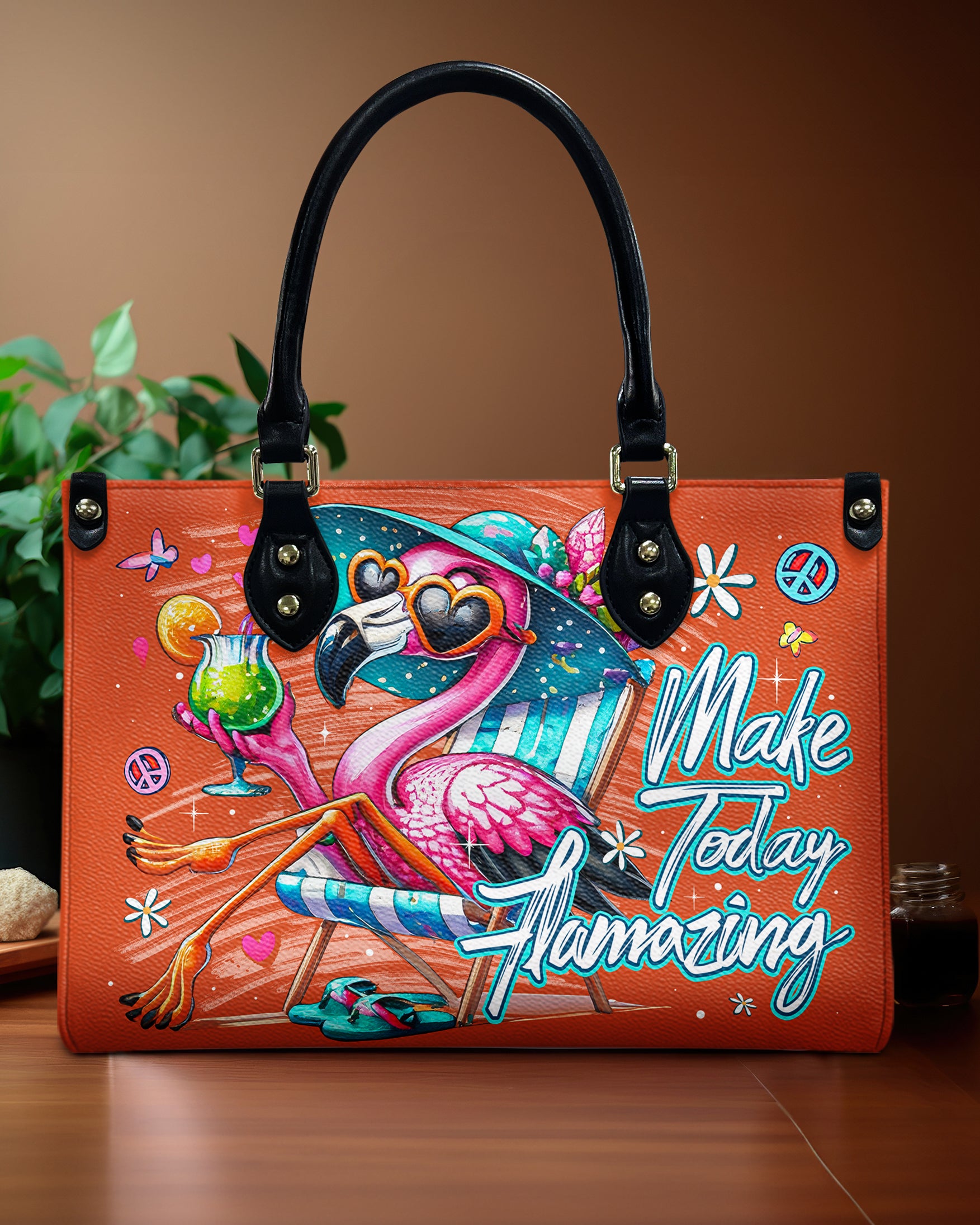 MAKE TODAY FLAMAZING LEATHER HANDBAG - TY2503243