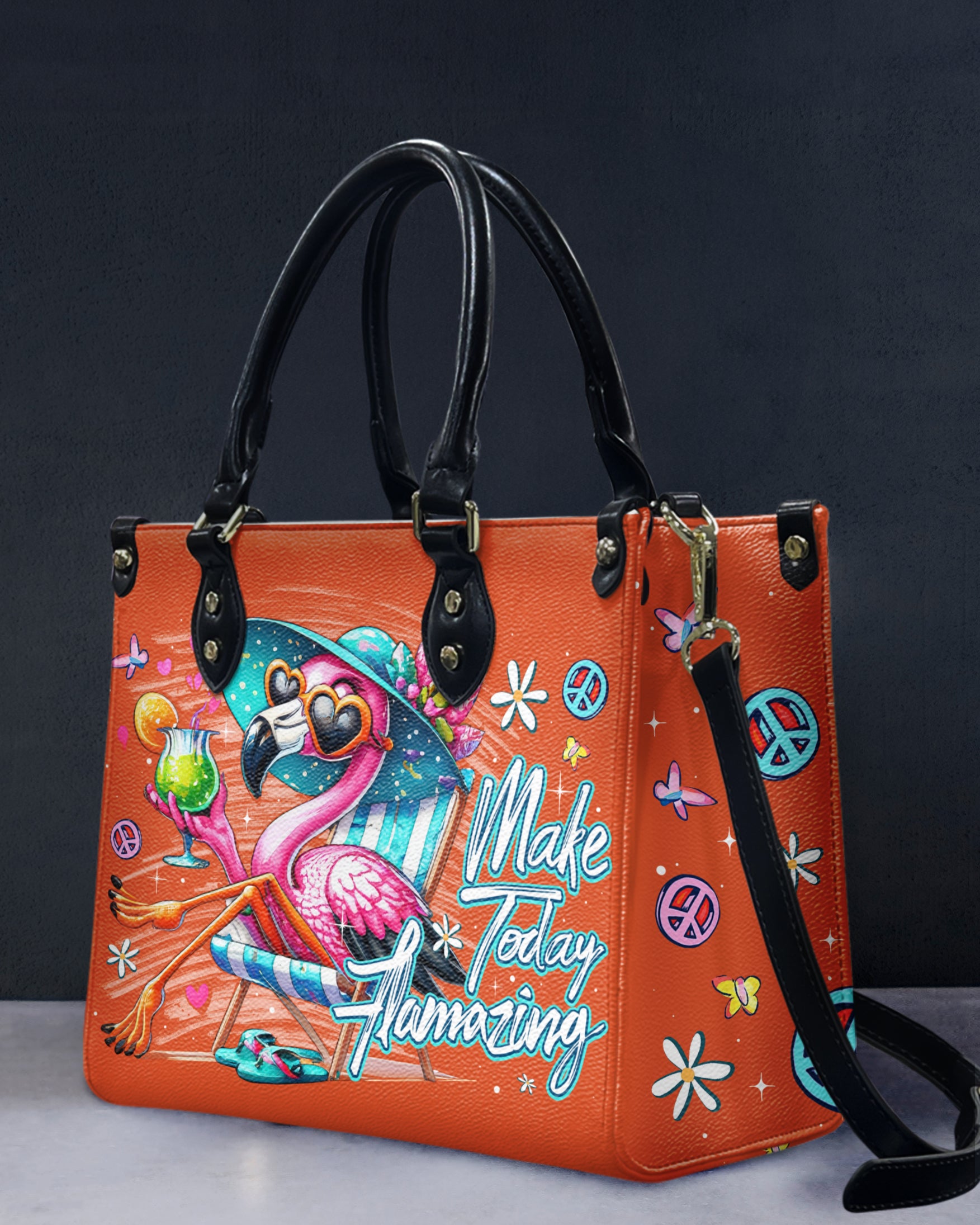 MAKE TODAY FLAMAZING LEATHER HANDBAG - TY2503243