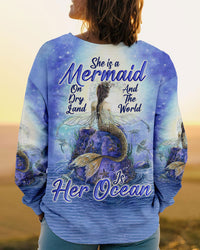 SHE IS A MERMAID ALL OVER PRINT - TLNO2408233
