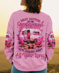 WHAT HAPPENS AT THE CAMPGROUND ALL OVER PRINT - TLNO2608231
