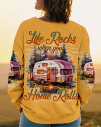 LIFE ROCKS WHEN YOUR HOME ROLLS ALL OVER PRINT - TLNO2709231
