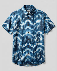 BIGFOOT MOUNTAIN SEAMLESS BUTTON-DOWN COLLAR  SHIRT  - TLNT0207261