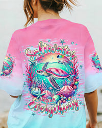 SALTWATER HEALS EVERYTHING TURTLE ALL OVER PRINT - TLPQ0808241