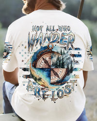 NOT ALL WHO WANDER ARE LOST COMPASS ALL OVER PRINT - TLPQ0904242