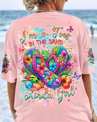 I'M A TOES IN THE SAND KINDA GIRL FLIP FLOPS ALL OVER PRINT - TLPQ1806245