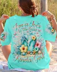 I'M A TOES IN THE SAND KINDA GIRL FLIP FLOPS ALL OVER PRINT - TLNO1605244