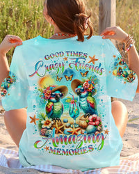 GOOD TIMES CRAZY FRIEND PARROT ALL OVER PRINT - TLNO1005245
