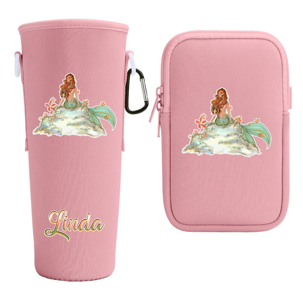 SHE IS A MERMAID TUMBLER CARRIER BAG - YHHG0309256