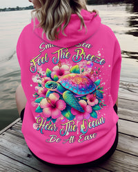 SMELL THE SEA FEEL THE BREEZE TURTLE ALL OVER PRINT - TYPQ1010251
