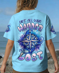NOT ALL WHO WANDER ARE LOST COMPAST ALL OVER PRINT - TYPQ2303261
