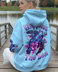 HAPPIEST BY THE SEA TURTLE ALL OVER PRINT - TYPQ3001261