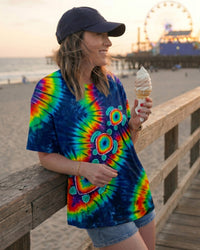 PSYCHEDELIC RAINBOW SEA TURTLES ALL OVER PRINT - RITD1006262