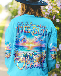 THE SUN KISSES THE OCEAN ALL OVER PRINT - TYTM2111231