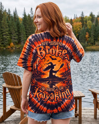 MY BROOM BROKE KAYAK HALLOWEEN ALL OVER PRINT - TLNO2407261