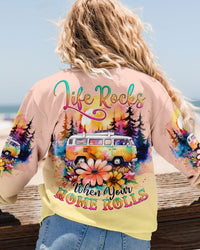 LIFE ROCKS WHEN YOUR HOME ROLLS ALL OVER PRINT - TLNO1010234