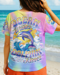 OCEAN WISHES DOLPHIN KISSES ALL OVER PRINT - TLNO0707252